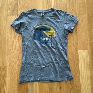 Gray Michigan Football T-shirt